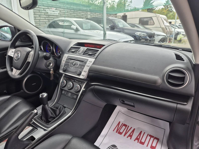 Mazda 6 2.0D-ПЕРФЕКТНА-XENON, снимка 11 - Автомобили и джипове - 47473963