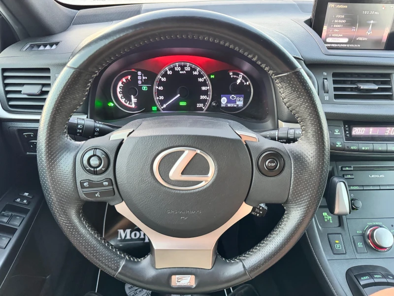 Lexus CT 200h 1.8 136 F-SPORT FACELIFT, снимка 14 - Автомобили и джипове - 47564054