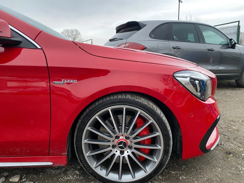 Mercedes-Benz CLA 45 AMG Red Edition   4-Matic   Като Нова , снимка 7 - Автомобили и джипове - 48708249