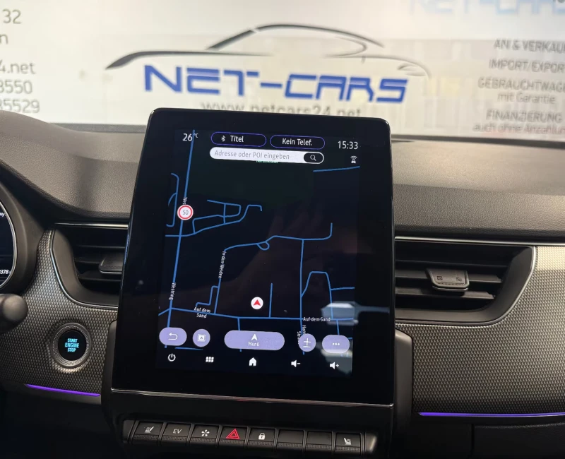 Renault Arkana E-TECH/145HP/NAVI/CAM/LED/DIGI/L.ASSIST/KLESS/578g, снимка 9 - Автомобили и джипове - 52380339