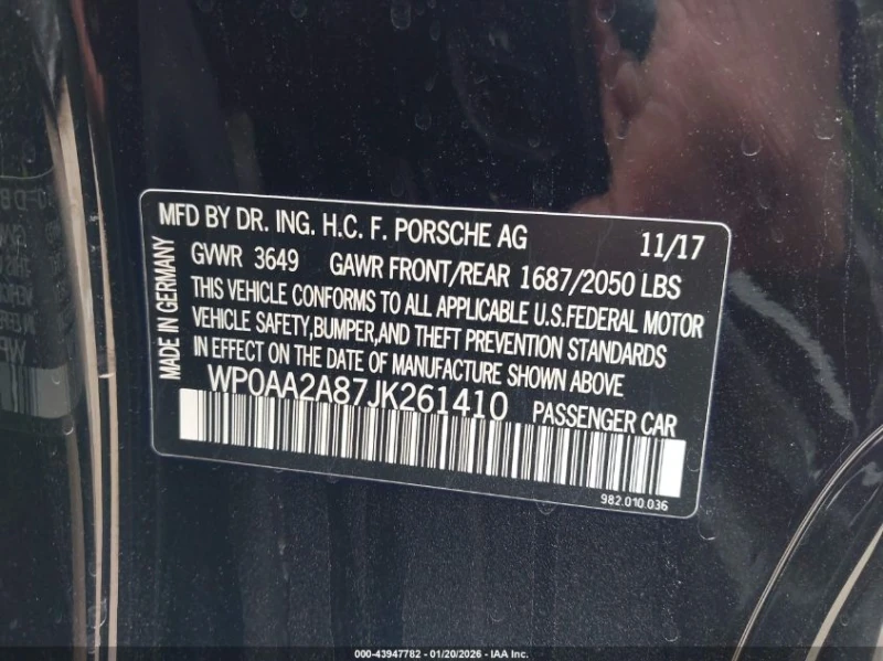 Porsche Cayman 2l 718, снимка 9 - Автомобили и джипове - 53600512