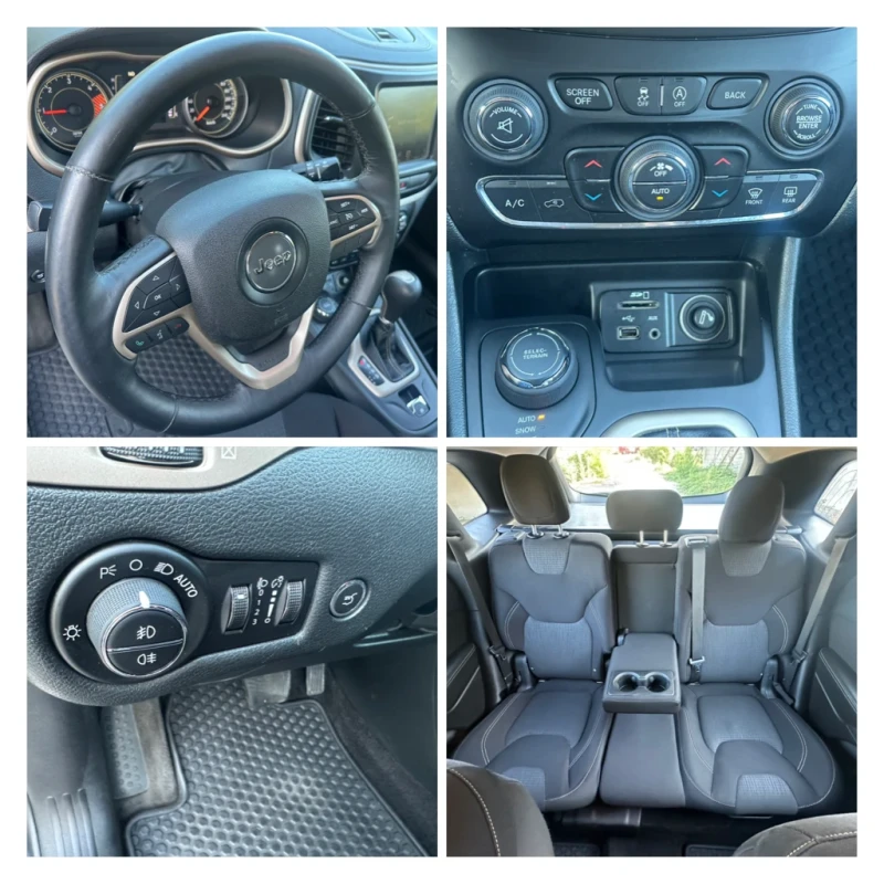 Jeep Cherokee 2.0MULTIJET* 170k.c.* FULL* UINIKAT* REALNI KM* , снимка 10 - Автомобили и джипове - 51023228