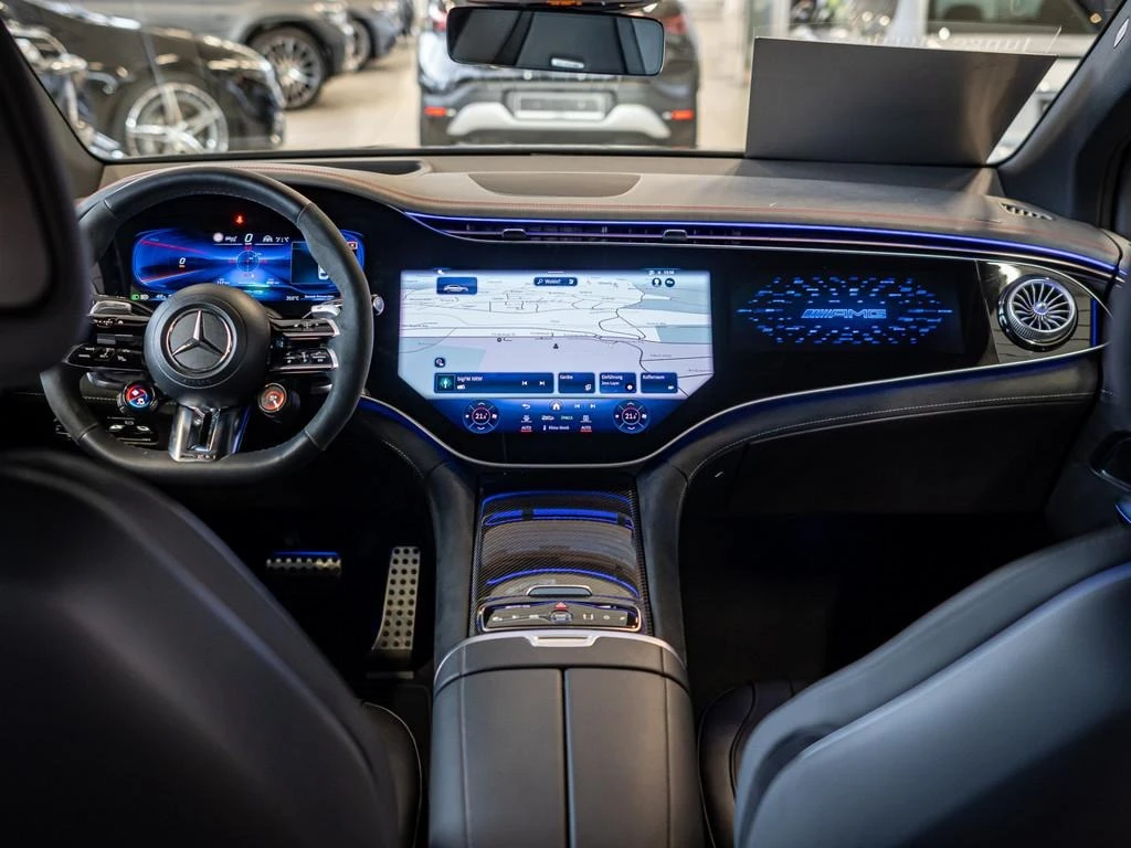 Mercedes-Benz EQE 43SUV/AMG/4M/CERAMIC/HYPERSCREEN/PANO/NIGHT/CARBON | Mobile.bg   14