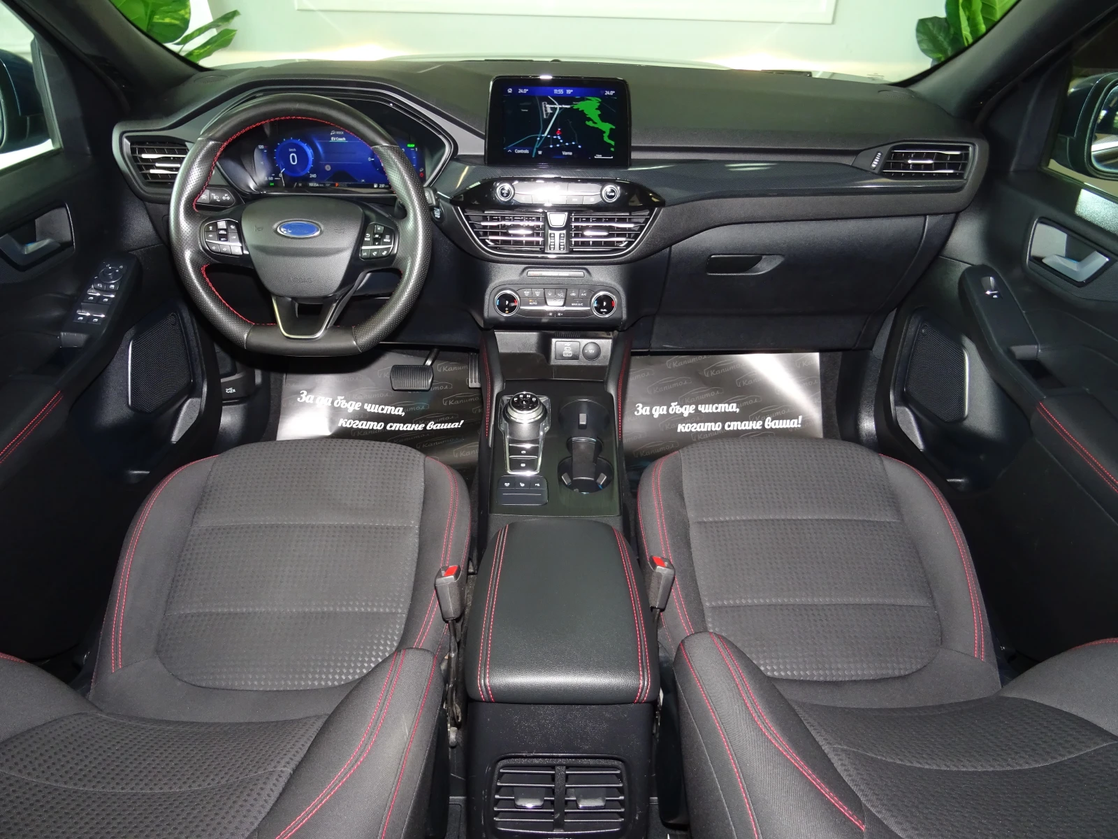 Ford Kuga 2.5I FHEV HYBRID ST-LINE , снимка 11 - Автомобили и джипове - 56106293