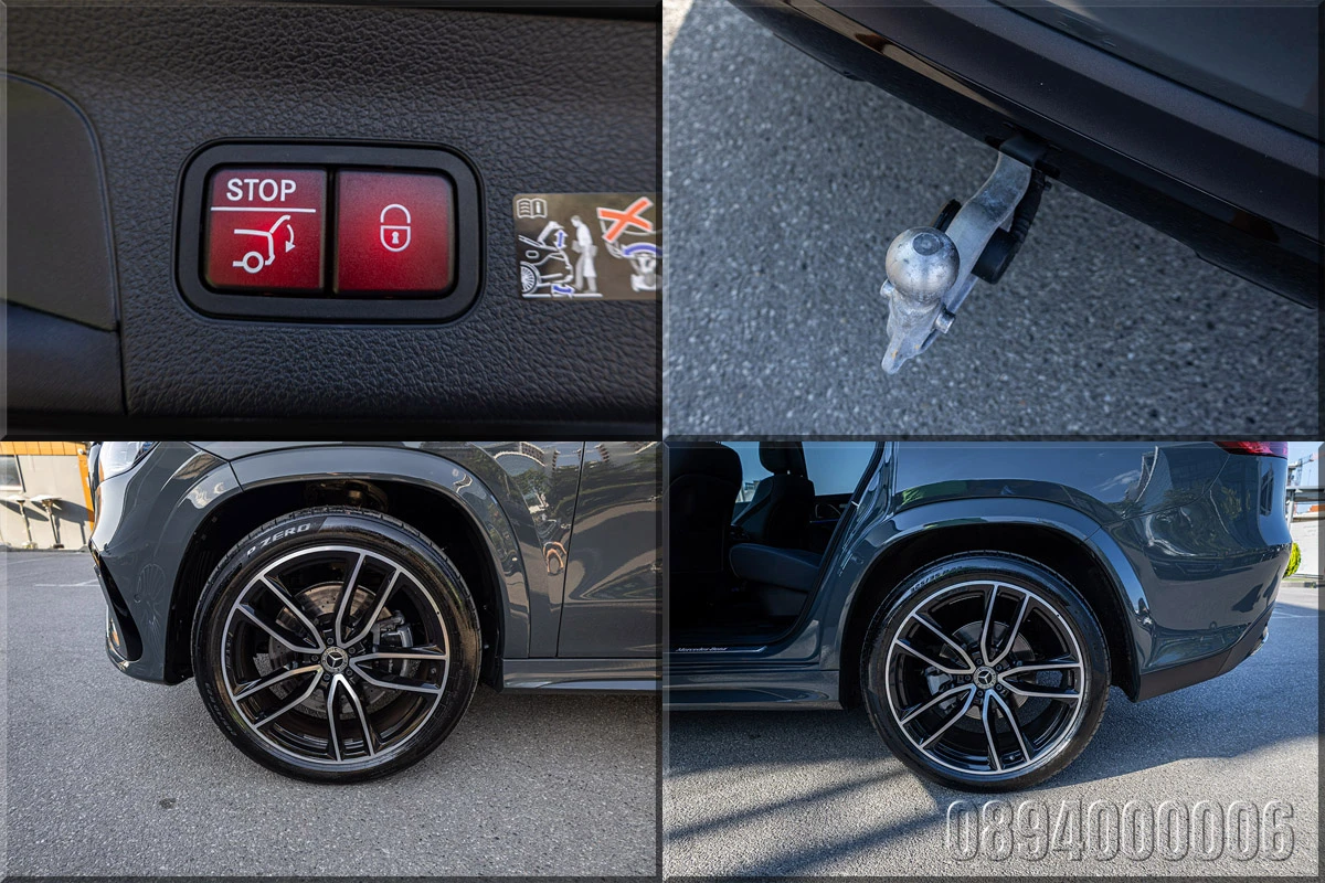 Mercedes-Benz GLS 450 4M 2xAMG MANUFAKTUR EXCL 7 МЕСТЕН ПЕЧКА, снимка 16 - Автомобили и джипове - 55647189
