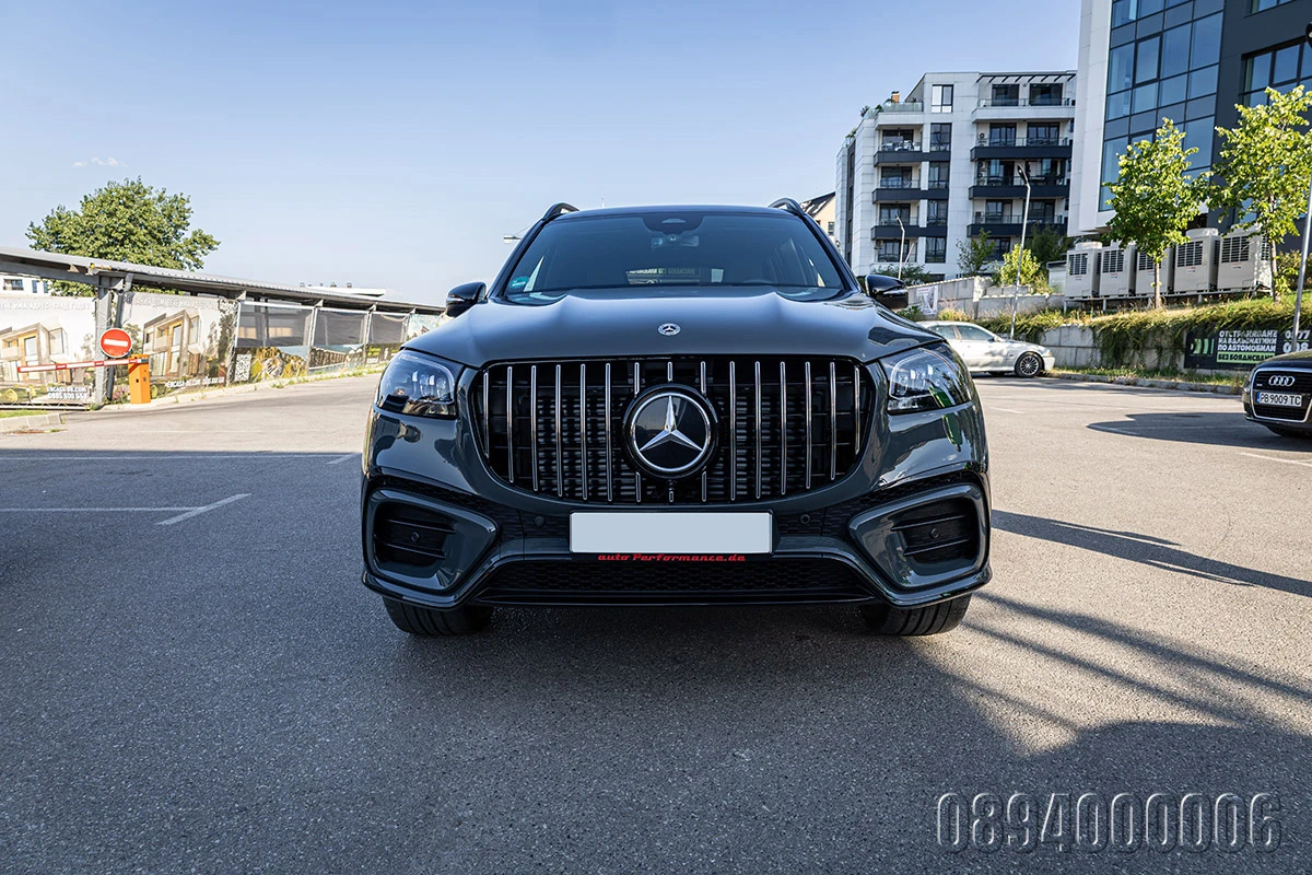 Mercedes-Benz GLS 450 4M 2xAMG MANUFAKTUR EXCL 7 МЕСТЕН ПЕЧКА, снимка 2 - Автомобили и джипове - 55647189