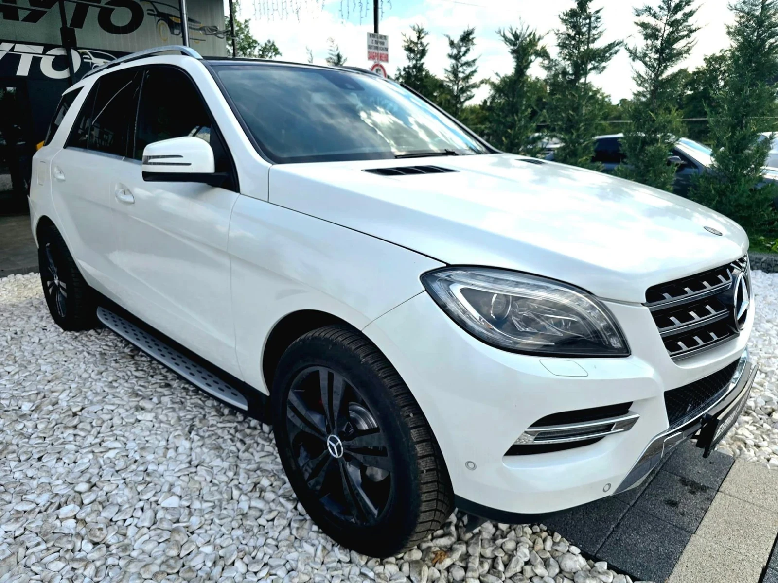 Mercedes-Benz ML 350 D 4MATIC FULL AMG PACK БЯЛА ПЕРЛА ЛИЗИНГ 100% - изображение 4