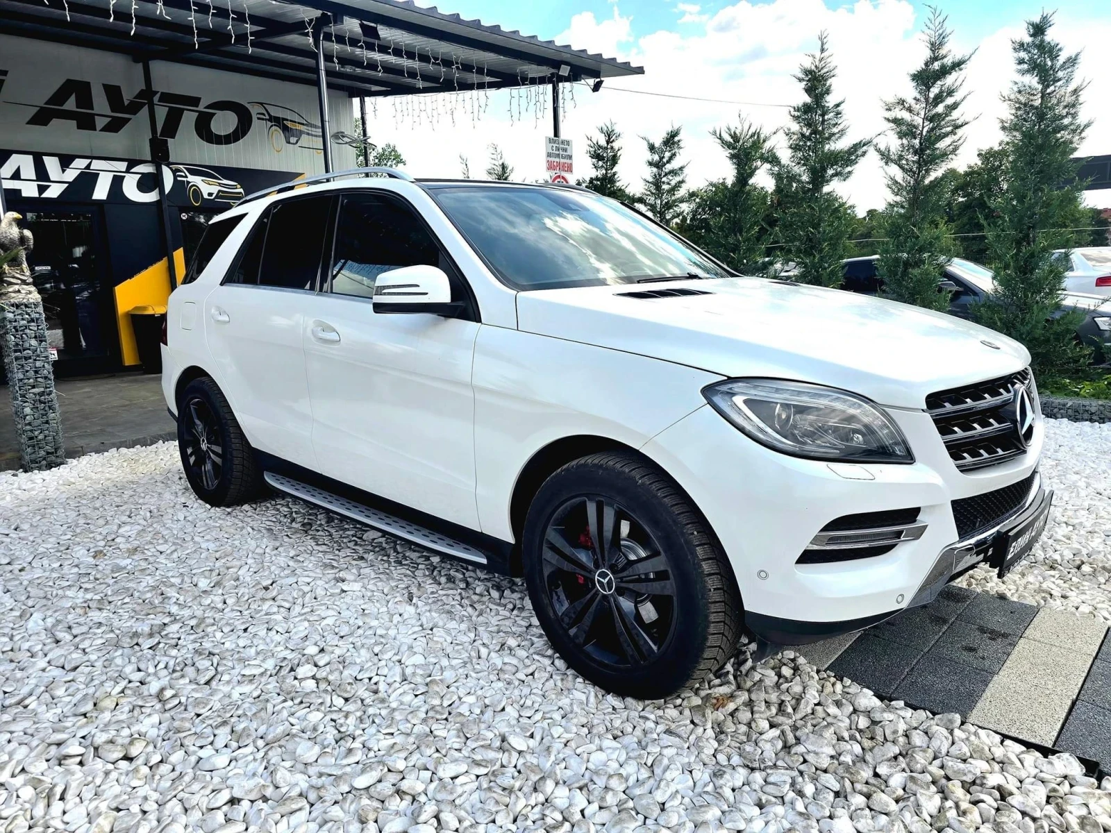 Mercedes-Benz ML 350 D 4MATIC FULL AMG PACK БЯЛА ПЕРЛА ЛИЗИНГ 100% - изображение 5