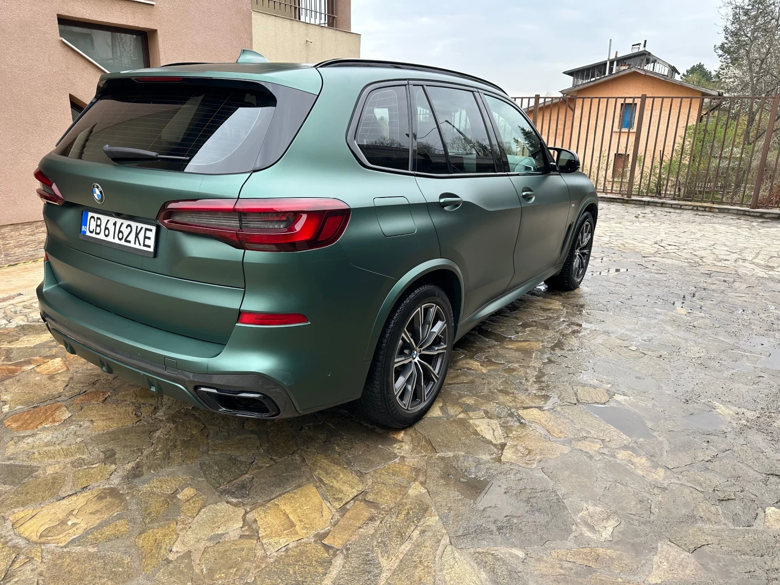 BMW X5 ГАРАНЦИЯ до 16.03.2027 г. ;Фолио зелен мат, снимка 6 - Автомобили и джипове - 53962853