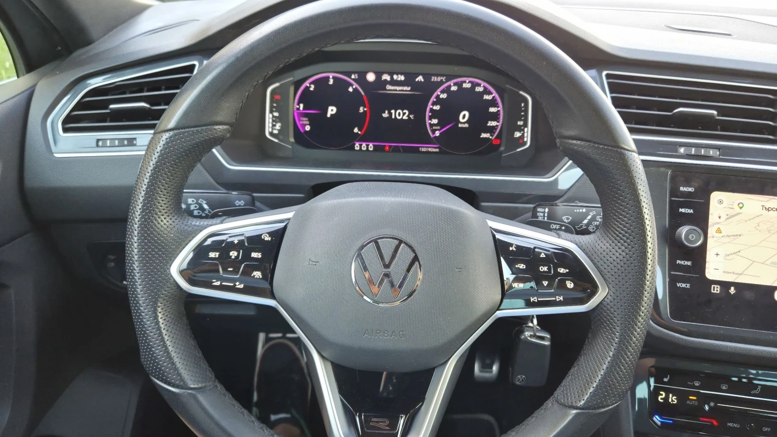 VW Tiguan R line+ 4 motion(4x4)+ Matrix LED+ 20 цола+ 200кон, снимка 10 - Автомобили и джипове - 54568710