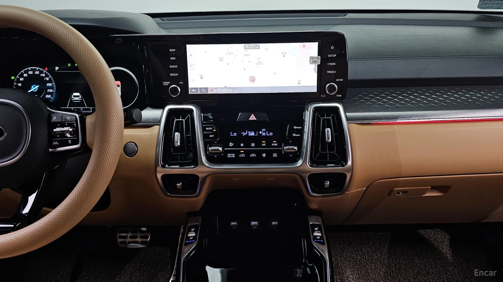 Kia Sorento HEV-1.6* SIGNATURE* 360CAMERA* BLIND-SPOT* , снимка 9 - Автомобили и джипове - 55640665