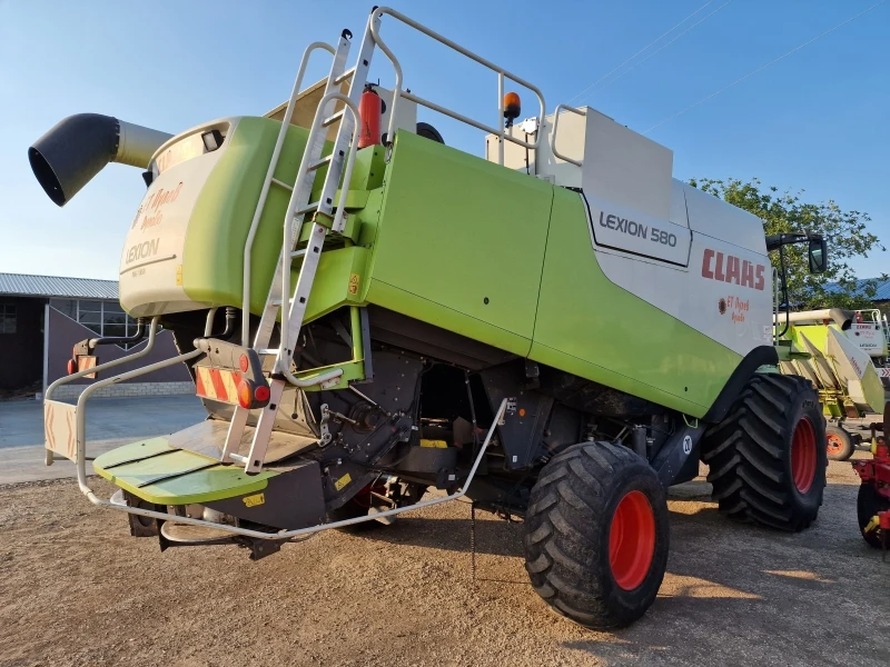 Комбайн Claas LEXION 580, снимка 3 - Селскостопанска техника - 48108031