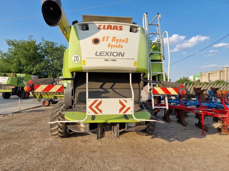 Комбайн Claas LEXION 580, снимка 4 - Селскостопанска техника - 48108031