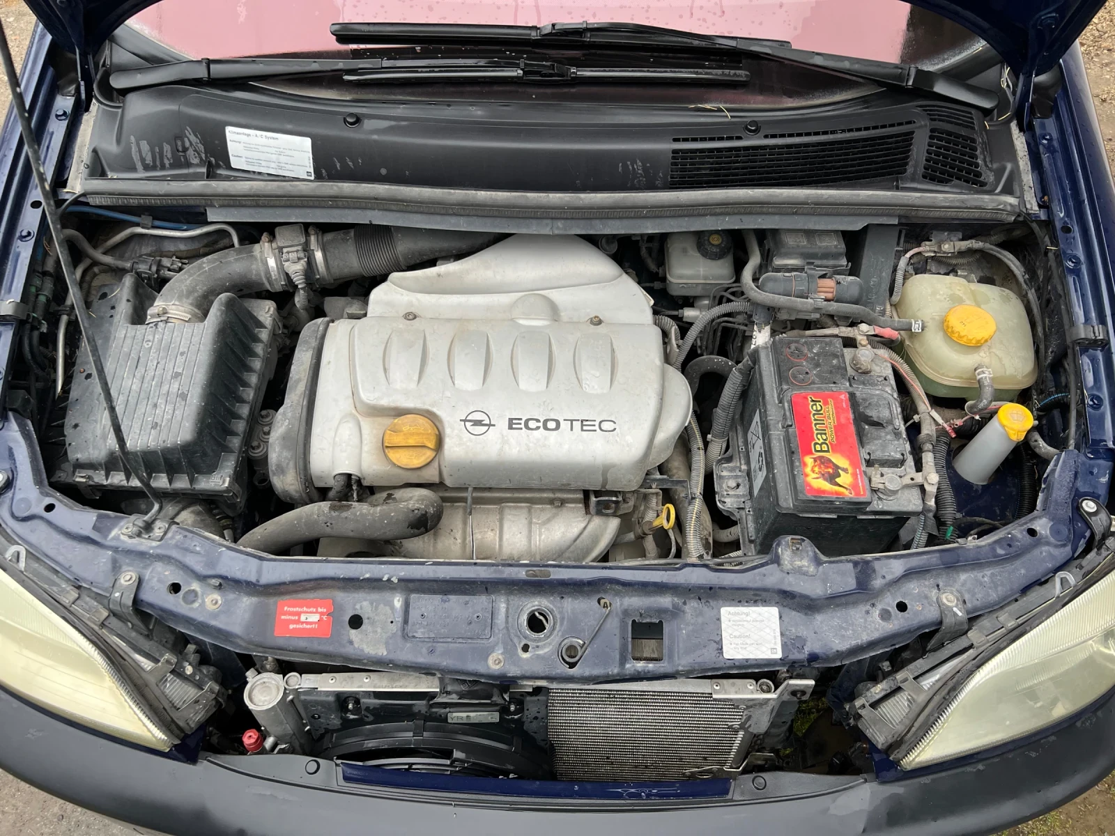 Opel Zafira 1, 8 125, снимка 13 - Автомобили и джипове - 54008850