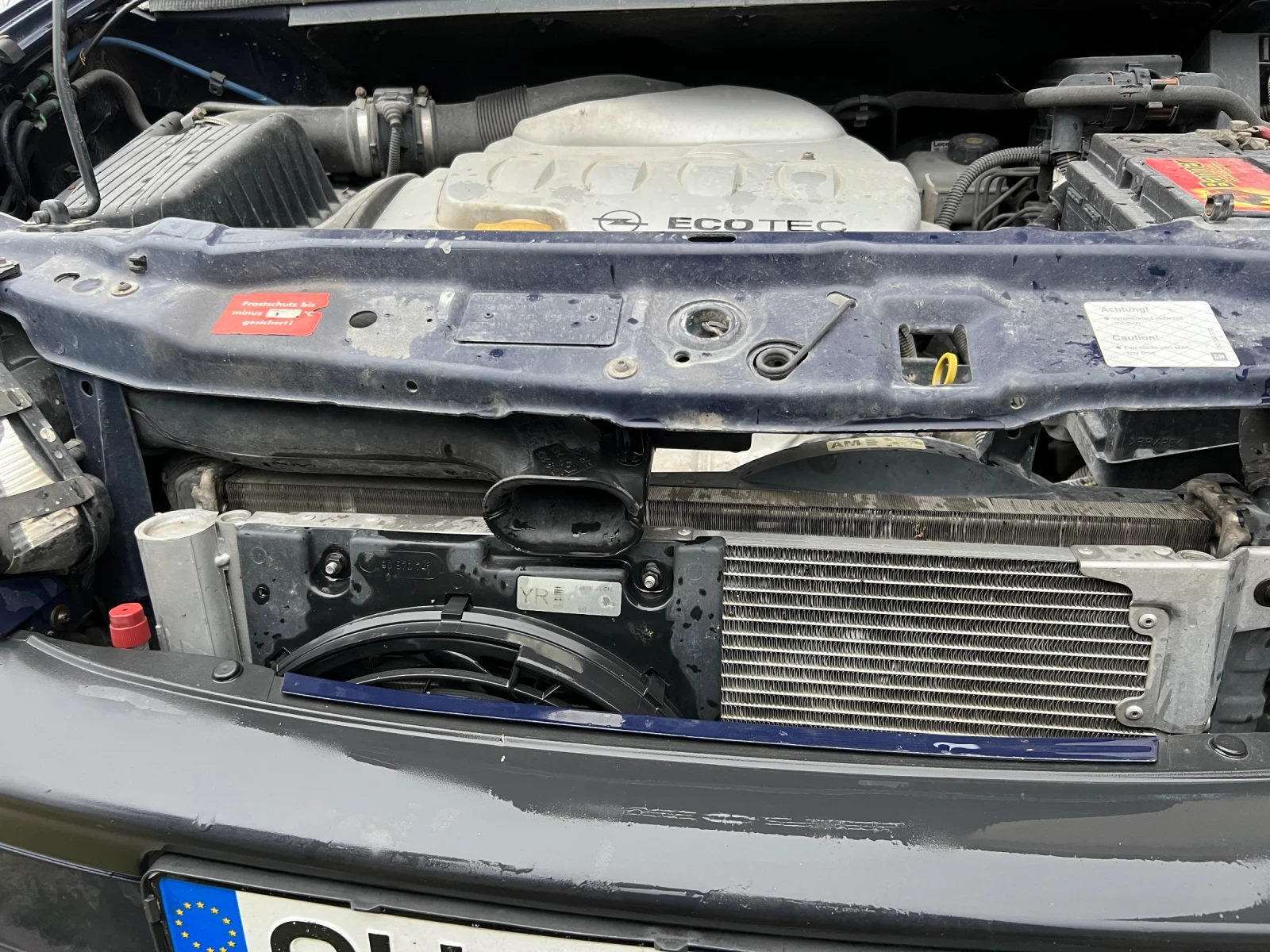 Opel Zafira 1, 8 125, снимка 14 - Автомобили и джипове - 54008850