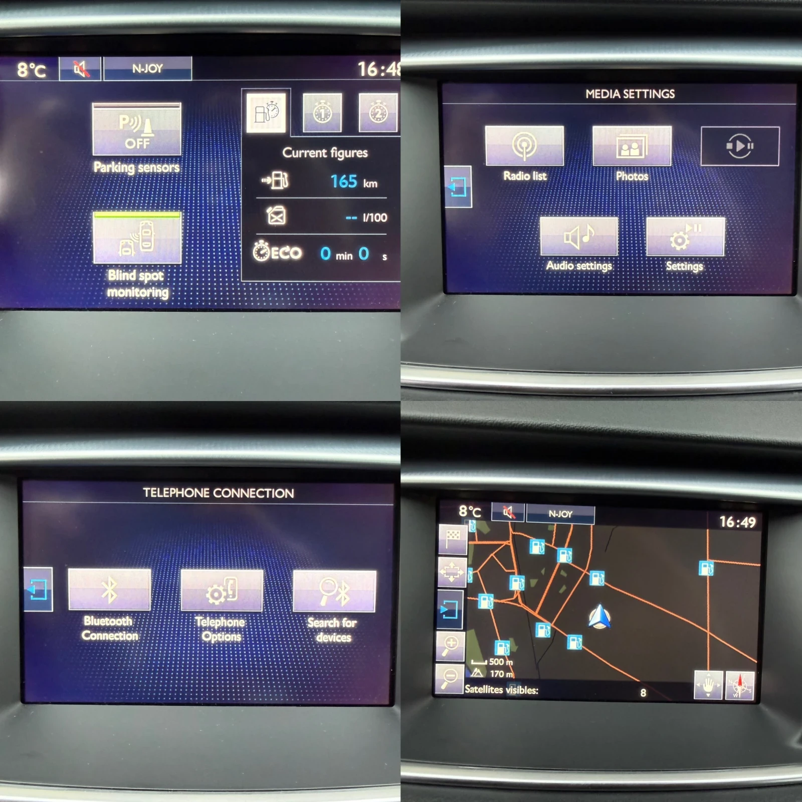 Peugeot 508 GT - FULL LED - КАМЕРА - 2.0 HDI - 181 к.с., снимка 15 - Автомобили и джипове - 54127399