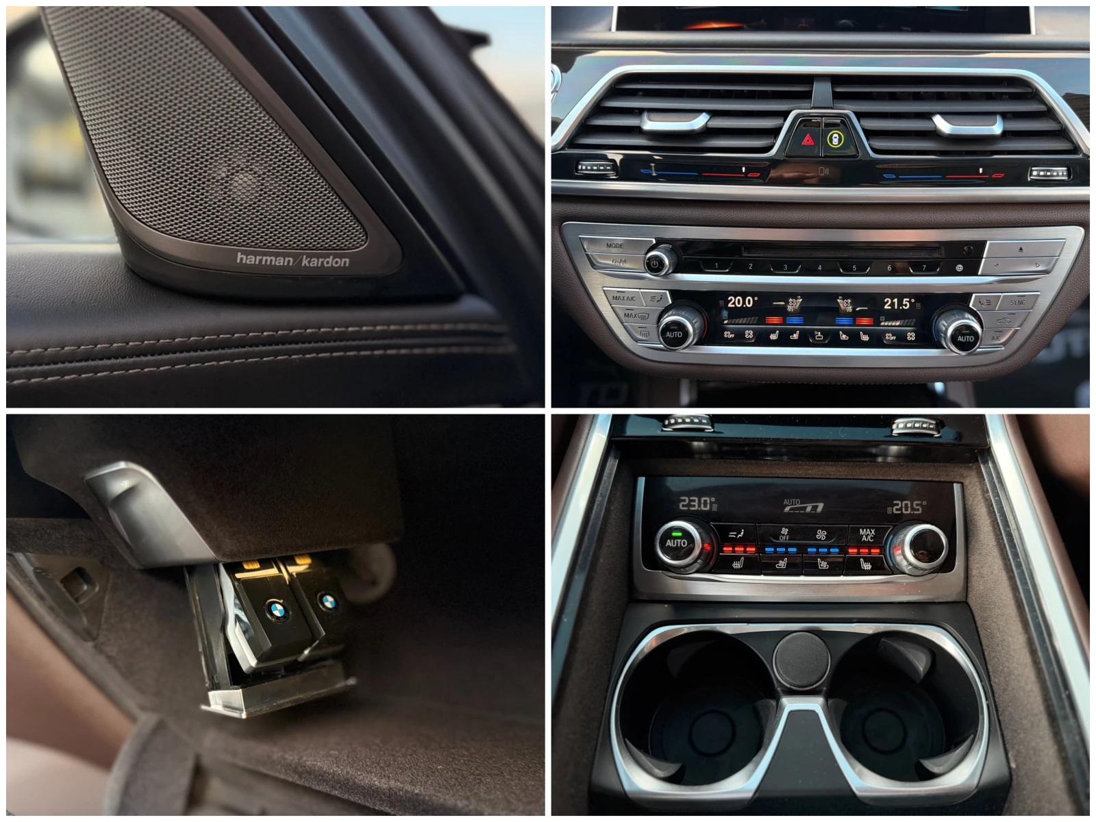 BMW 730 Ld= xDrive= M-pack= Aero Pack= Individual= 3xTV= , снимка 16 - Автомобили и джипове - 54543607
