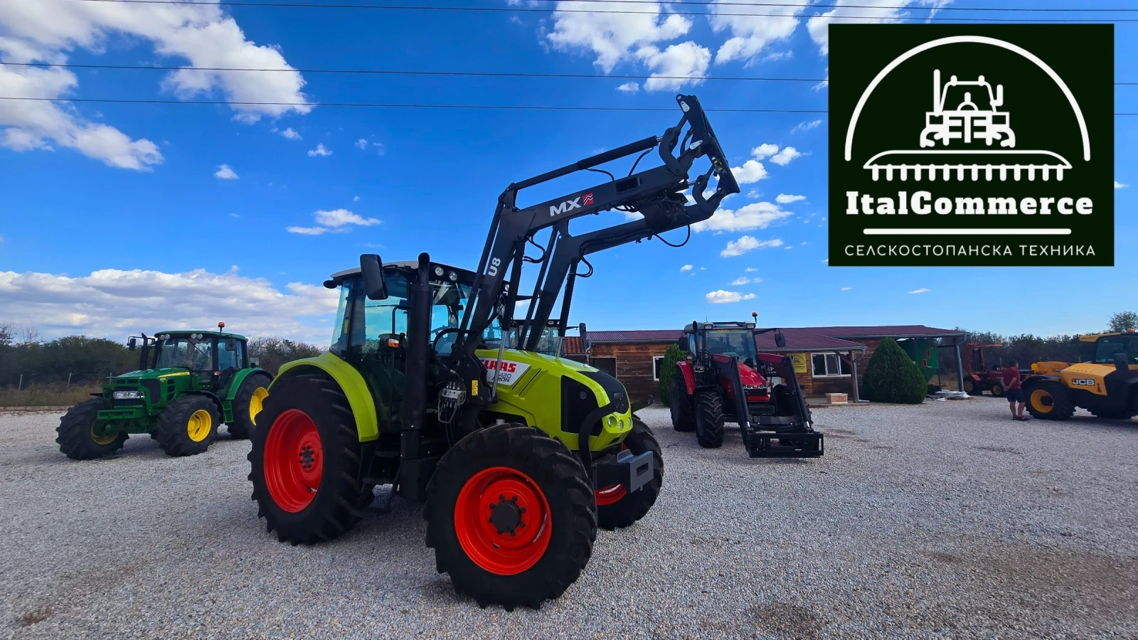 Трактор Claas ARION 420 , снимка 5 - Селскостопанска техника - 56075446