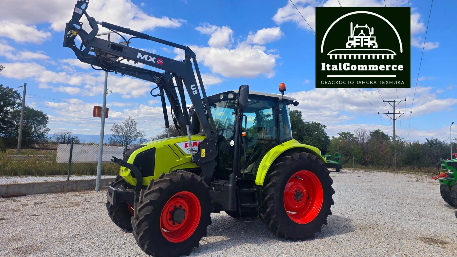 Трактор Claas ARION 420 , снимка 2 - Селскостопанска техника - 56075446