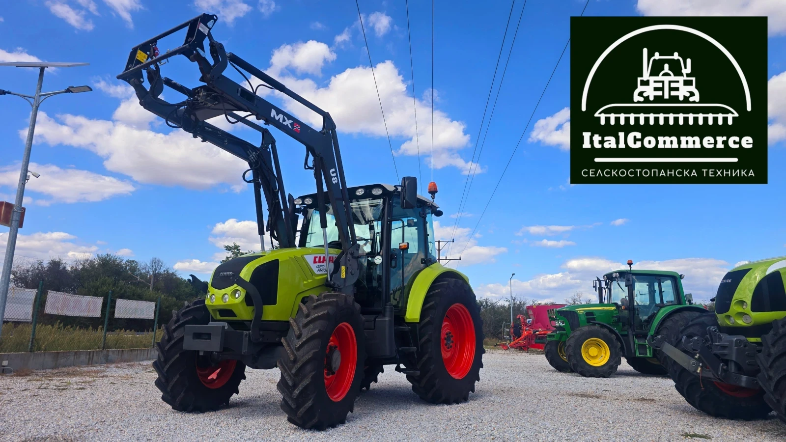 Трактор Claas ARION 420 , снимка 6 - Селскостопанска техника - 56075446