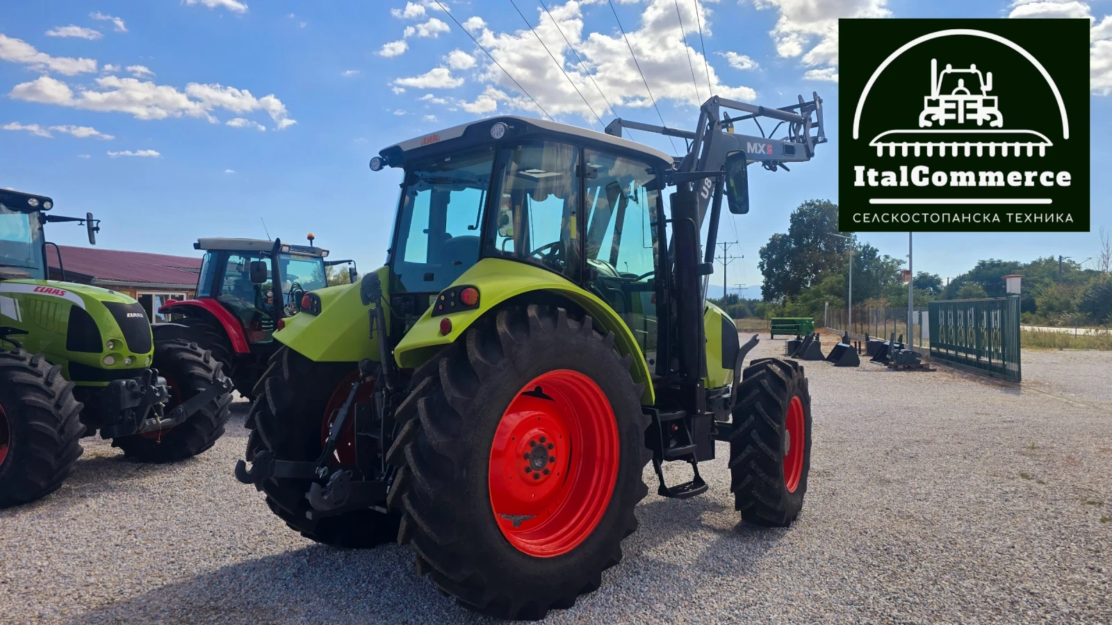 Трактор Claas ARION 420 , снимка 9 - Селскостопанска техника - 56075446