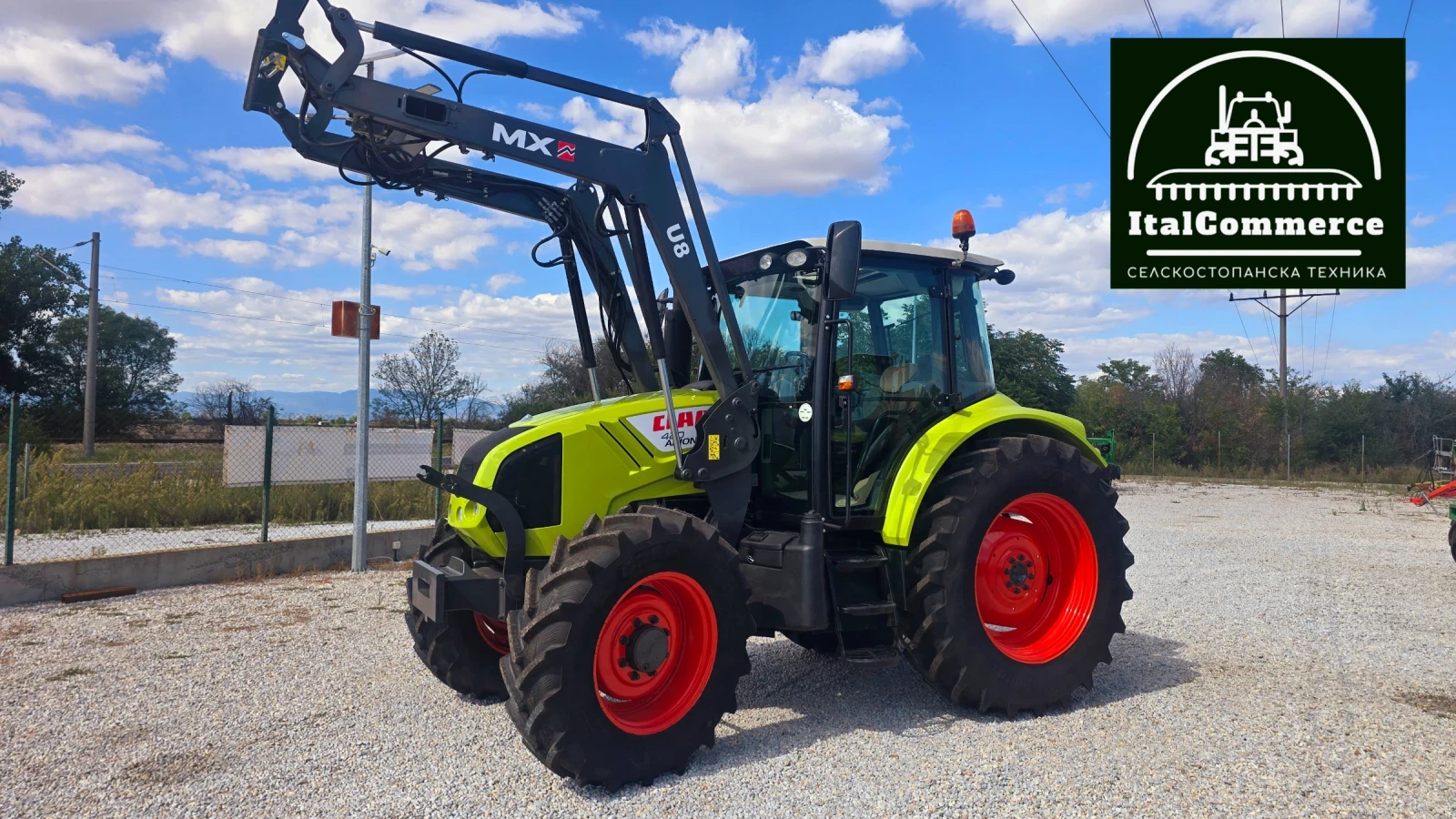 Трактор Claas ARION 420 , снимка 3 - Селскостопанска техника - 56075446