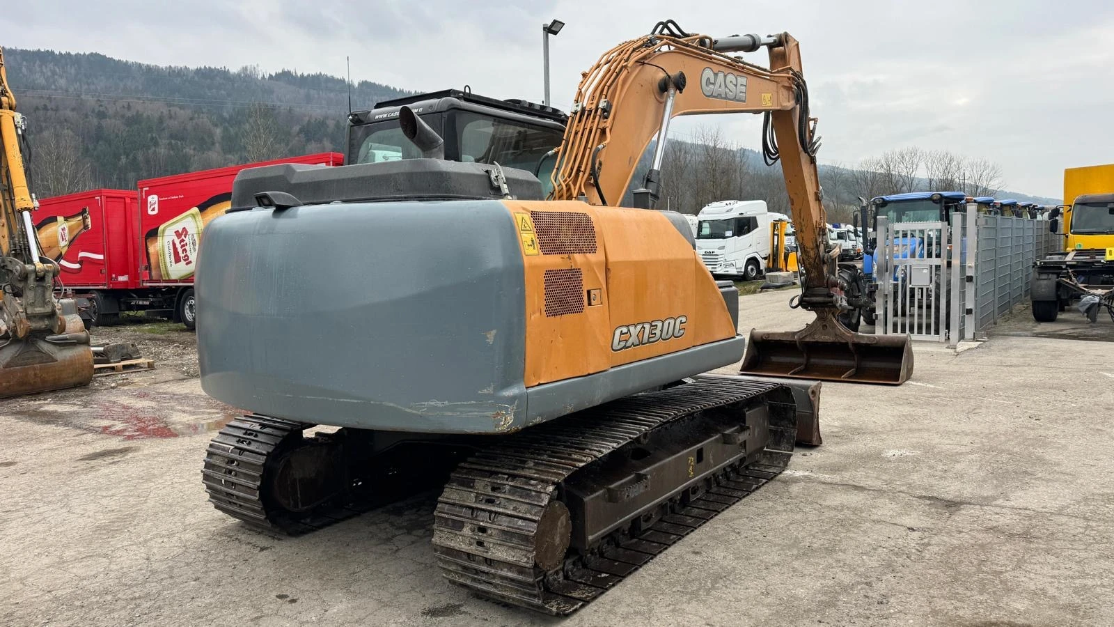 Багер Case CX 130C, 14-Тона, Внос, , , , снимка 14 - Индустриална техника - 53714228