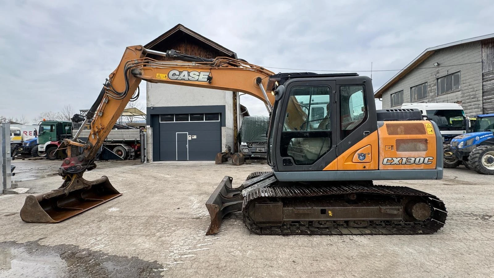 Багер Case CX 130C, 14-Тона, Внос, , ,  - изображение 4