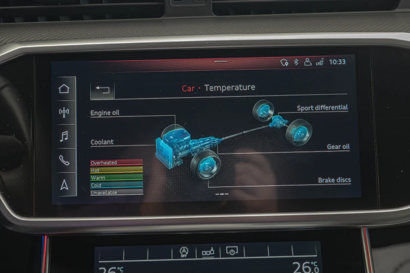 Audi Rs6 4.0TFSI/BANG&OLUFSEN/Обдухване/Laser/Keramika, снимка 12 - Автомобили и джипове - 49033506