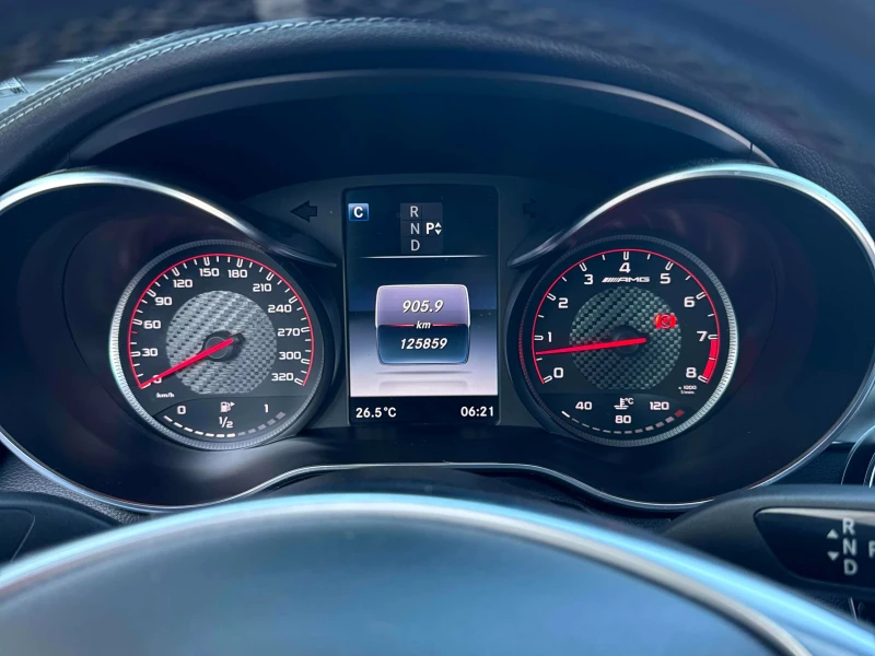 Mercedes-Benz C 63 AMG S * * CARFAX * * АВТО КРЕДИТ * * , снимка 7 - Автомобили и джипове - 52708195