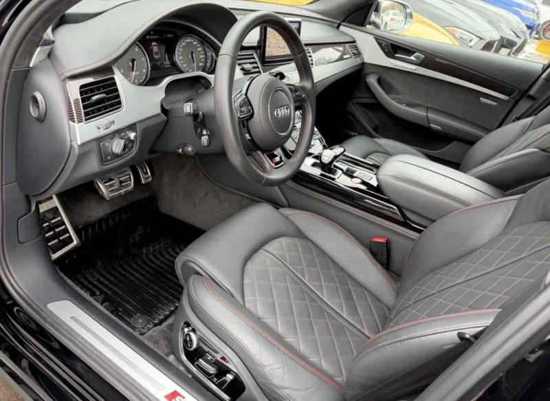Audi S8 PLUS * * HEAD UP * * ОБДУХВАНЕ * * 360 КАМЕРА * * , снимка 6 - Автомобили и джипове - 53119614