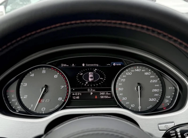 Audi S8 PLUS * * HEAD UP * * ОБДУХВАНЕ * * 360 КАМЕРА * * , снимка 8 - Автомобили и джипове - 53119614