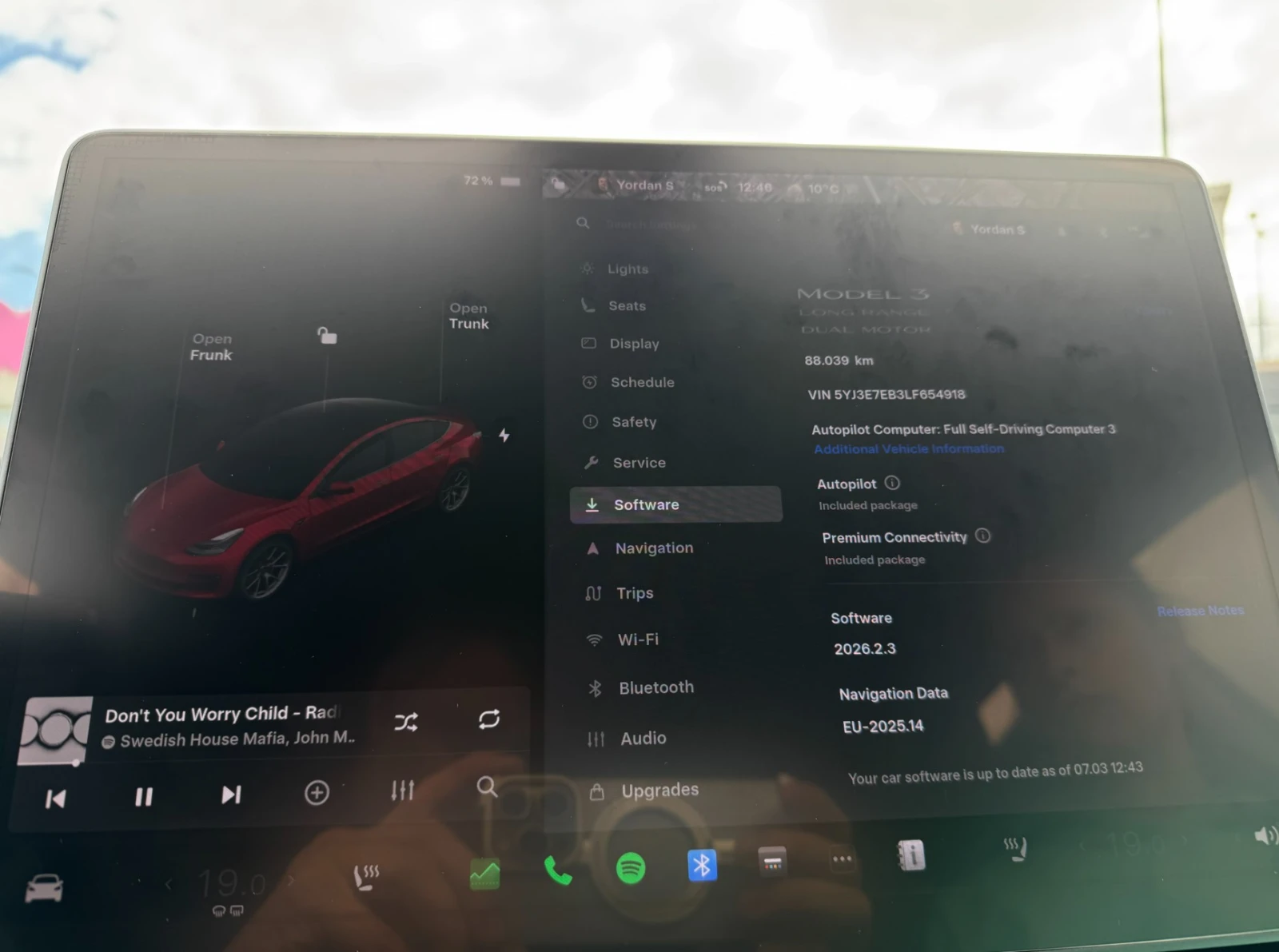 Tesla Model 3 DM LR, снимка 13 - Автомобили и джипове - 53774182