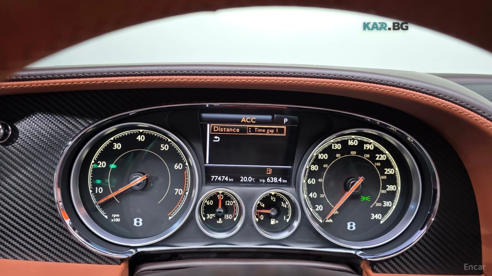 Bentley Continental gt 4.0 GT* КОЖА* ОБДУХВ* НАВИ* МАСАЖИ, снимка 7 - Автомобили и джипове - 55366980