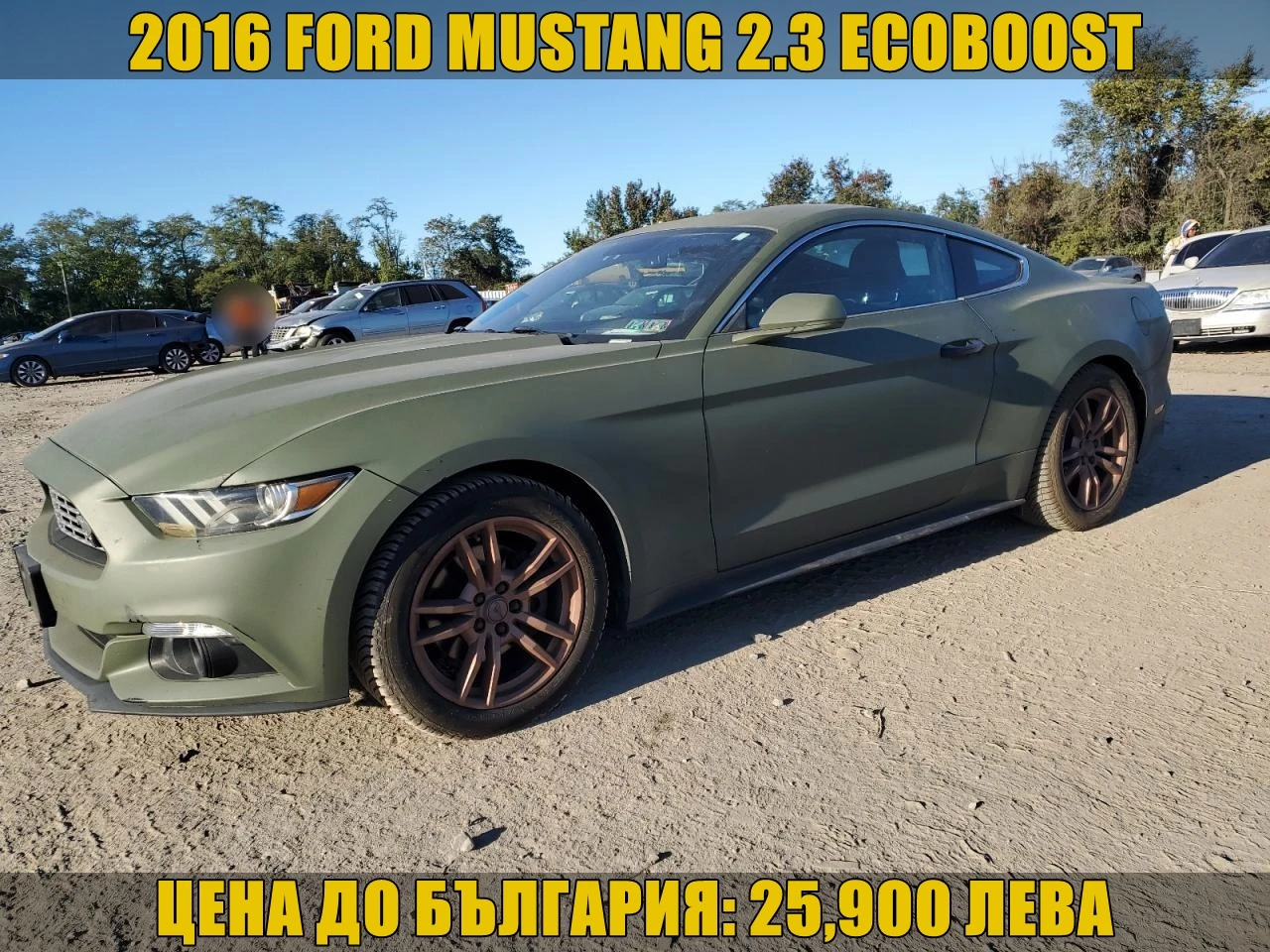 Ford Mustang 2.3 ECOBOOST/ NAVI/ КОЖА - [1] 