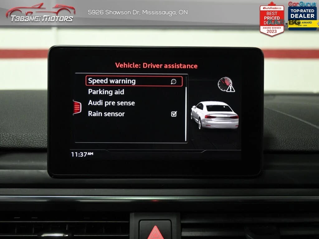 Audi A5 QUATTRO* PREMIUM* 2.0T* КАМЕРА* ШИБИДАХ* , снимка 14 - Автомобили и джипове - 54702892