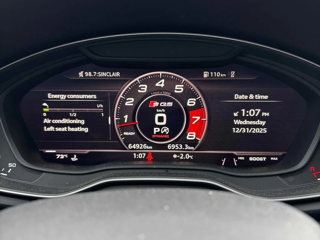 Audi SQ5 2019 Technik * CARFAX * БЕЗ ПЪРВОНАЧАЛНА ВНОСКА - изображение 8