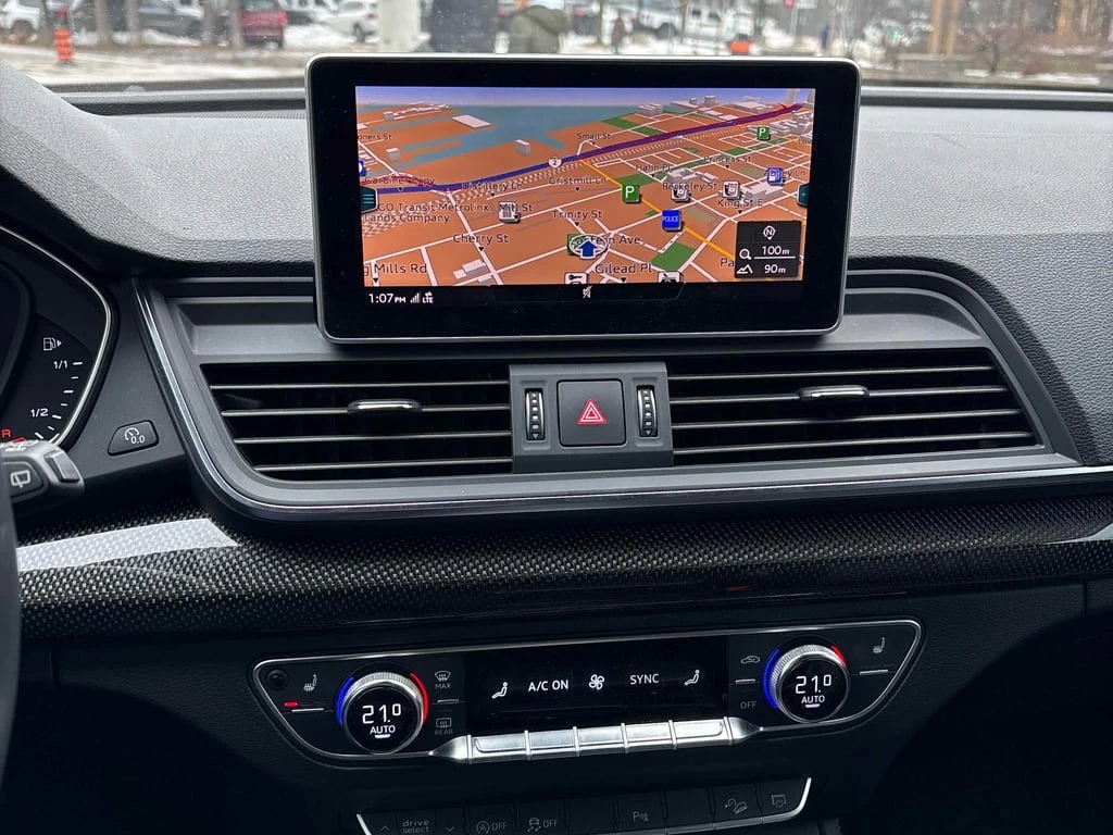 Audi SQ5 2019 Technik * CARFAX * БЕЗ ПЪРВОНАЧАЛНА ВНОСКА - изображение 9