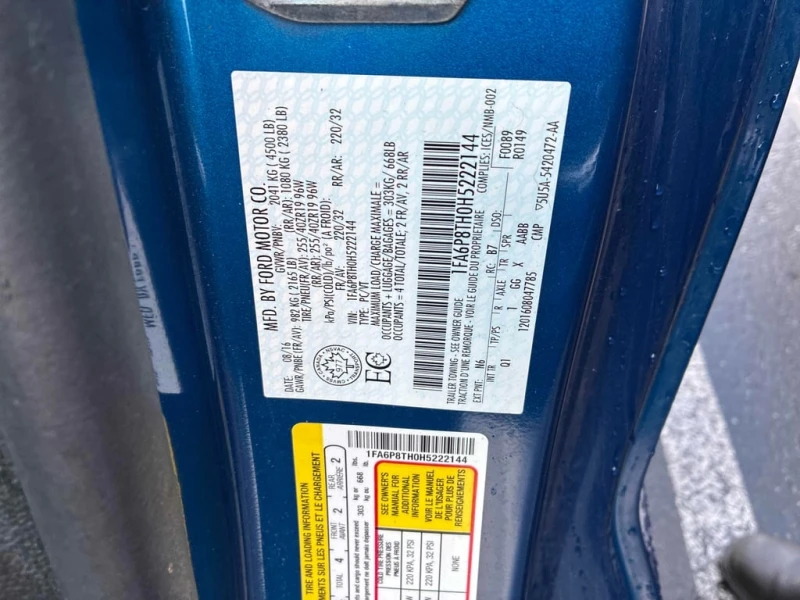 Ford Mustang * EcoBoost * CARFAX * БЕЗ ПЪРВОНАЧАЛНА ВНОСКА, снимка 10 - Автомобили и джипове - 52891162