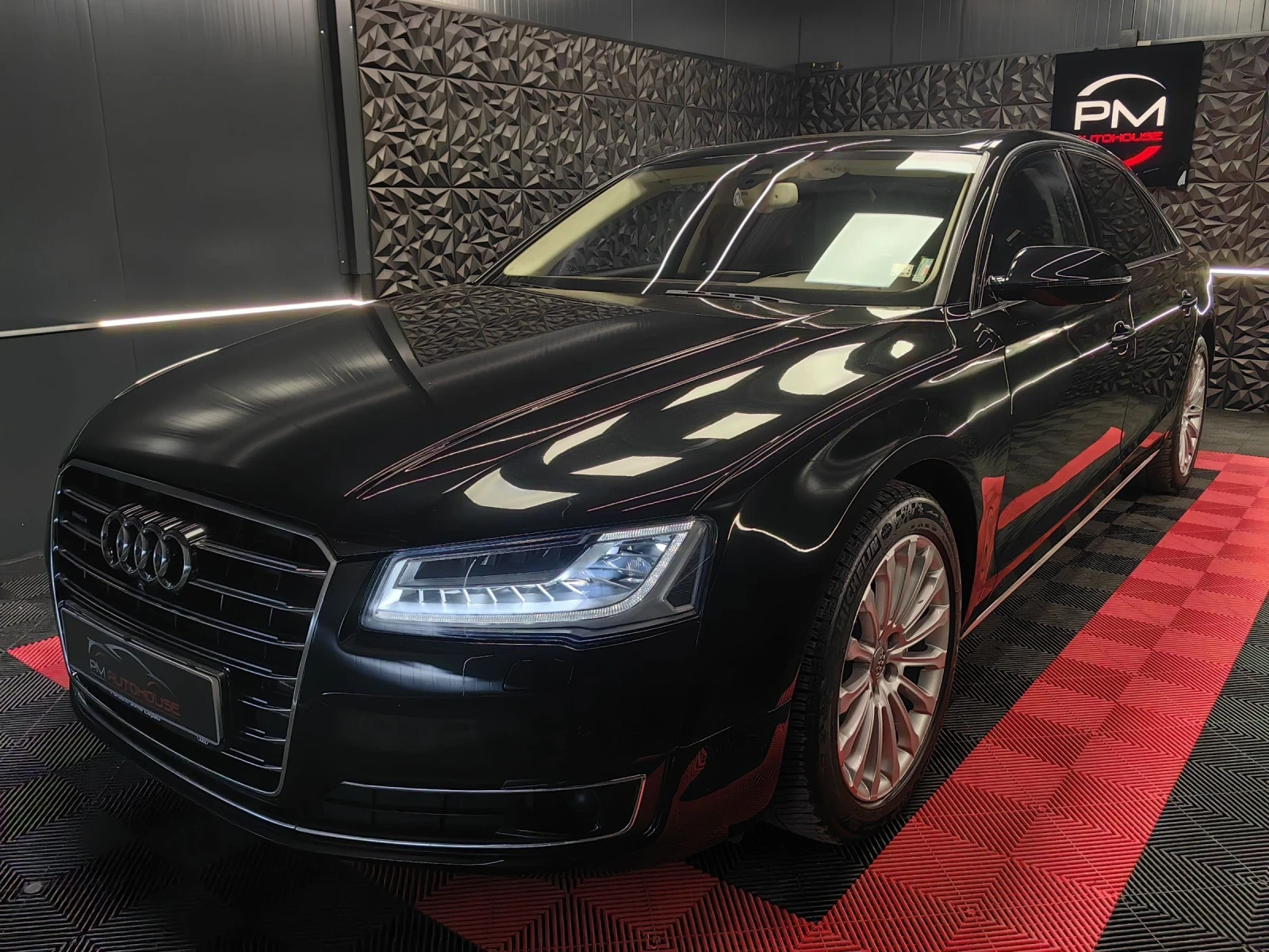 Audi A8 3.0TDI* LONG* DESIGN* MATRIX* СМЕНЕНИ ВЕРИГИ* FULL, снимка 2 - Автомобили и джипове - 54502577