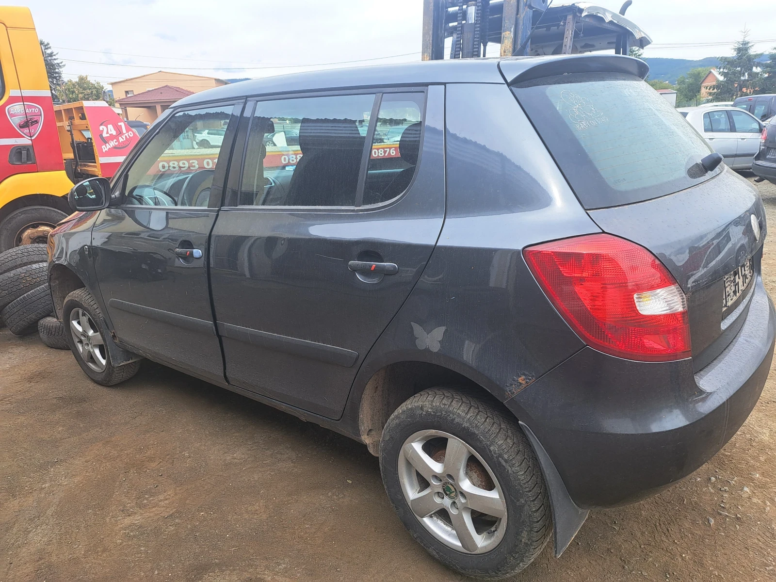 Skoda Fabia 1.4 tdi, снимка 3 - Автомобили и джипове - 56229826