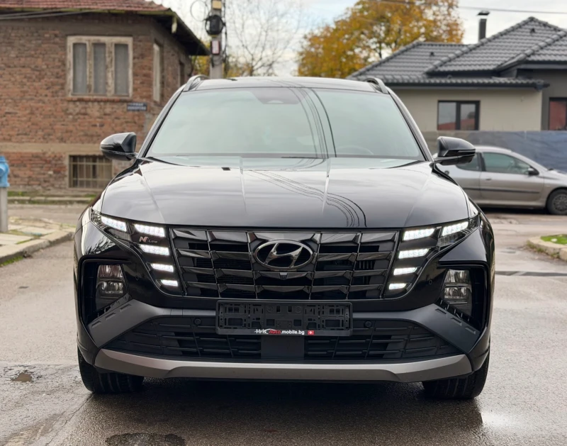 Hyundai Tucson 1.6 TGDI HEV N-LINE 4WD Внос Швейцария, снимка 7 - Автомобили и джипове - 52365569