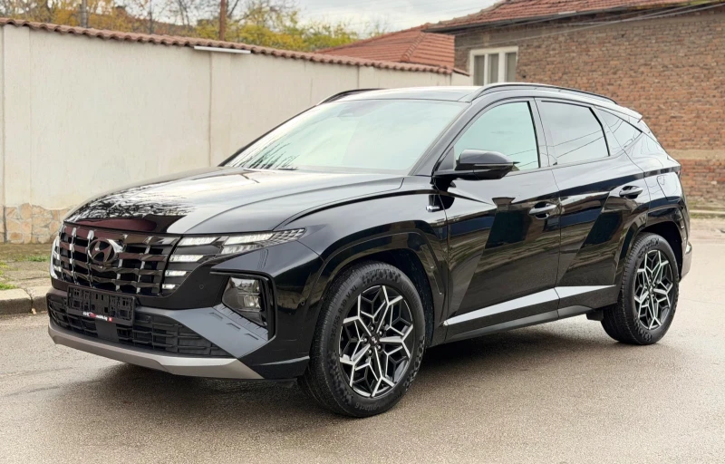 Hyundai Tucson 1.6 TGDI HEV N-LINE 4WD Внос Швейцария, снимка 2 - Автомобили и джипове - 52365569