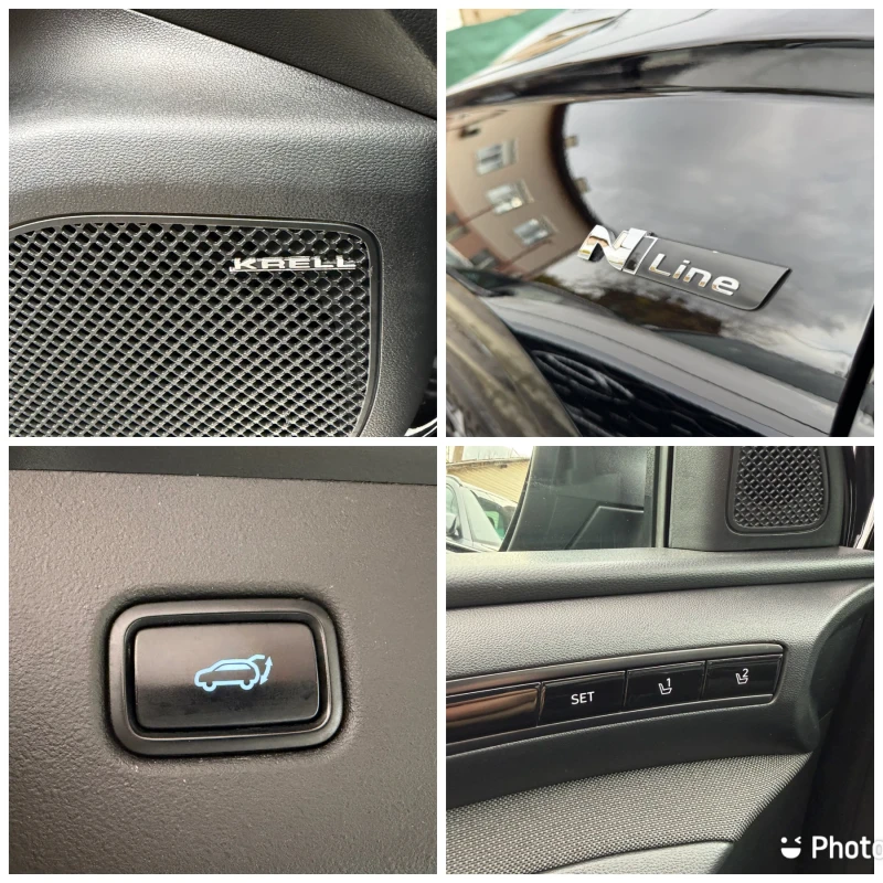 Hyundai Tucson 1.6 TGDI HEV N-LINE 4WD Внос Швейцария, снимка 16 - Автомобили и джипове - 52365569