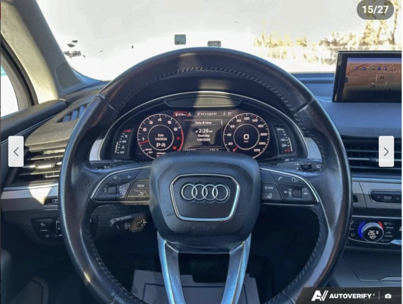 Audi Q7 3.0T* MATRIX* ДИГИТАЛНО* ТАБЛО* 360КАМЕРА* ОБДУХВА, снимка 12 - Автомобили и джипове - 53082298