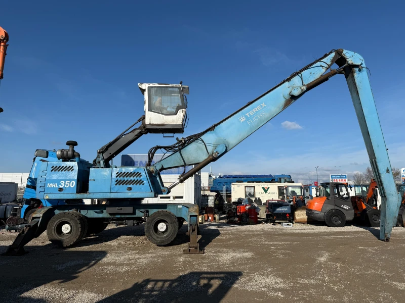 Багер Fuchs MHL 350, снимка 2 - Индустриална техника - 52707645