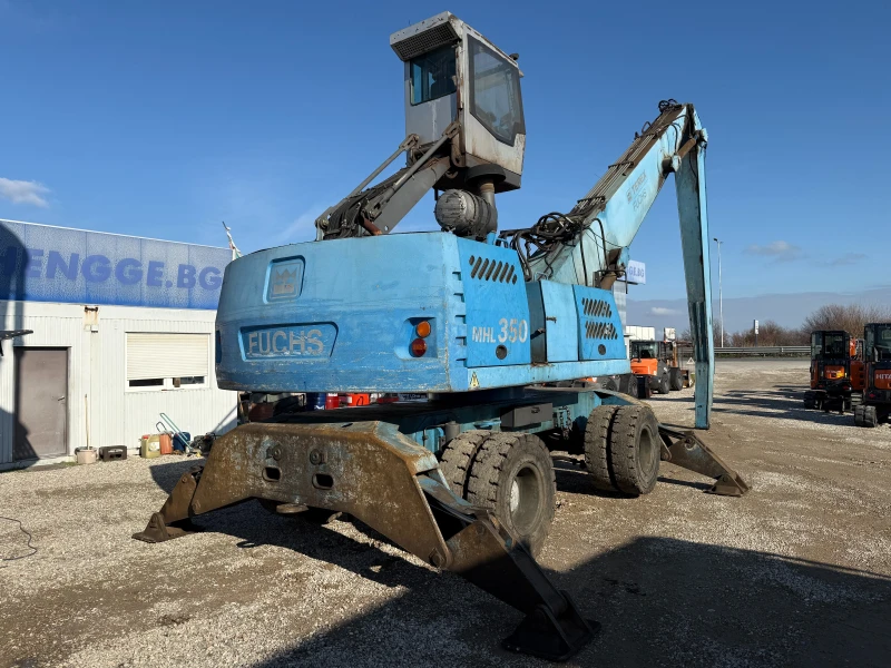 Багер Fuchs MHL 350, снимка 6 - Индустриална техника - 52707645