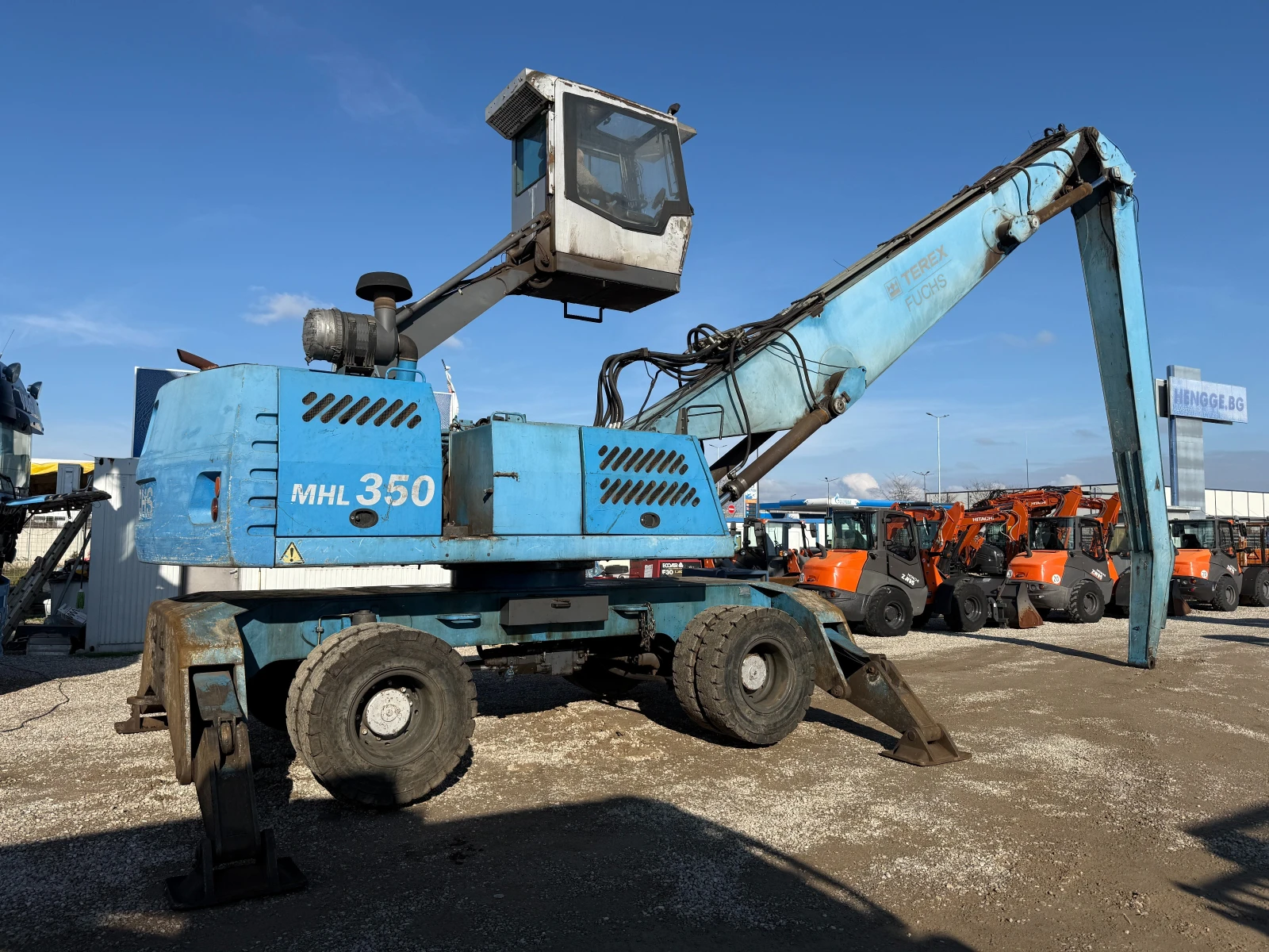  Fuchs MHL 350 | Mobile.bg   4