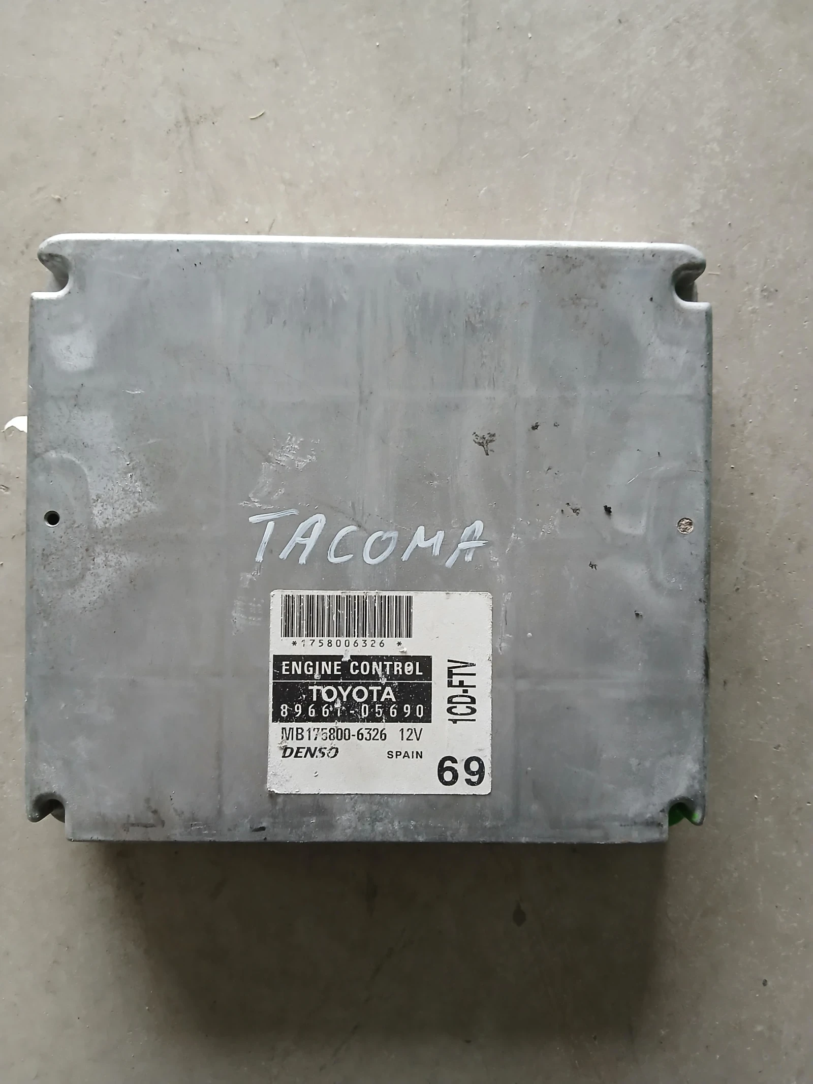 89661-05690 Компютър Toyota Tacoma