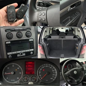 VW Touran 1.9TDI 105кс 6ск 7-МЕСТА НАВИ КЛИМАТРОНИК ПОДГРЕВ, снимка 17
